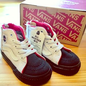 Vans NASA MTE Sk8-Hi Zip Toddler 4 T4 - New NIB